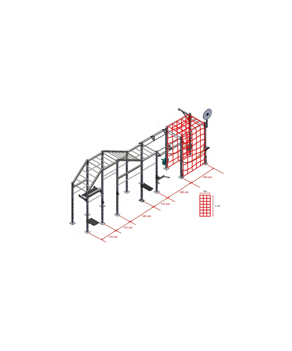 Functional cage COMMANDO DISPORTEX 