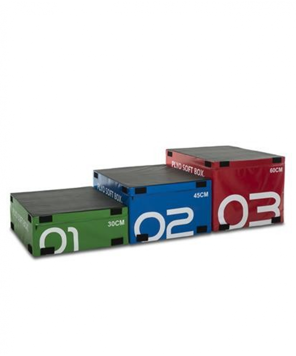 ENSEMBLE DE 3 BLOCS PLIOMETRIQUES MOUSSE