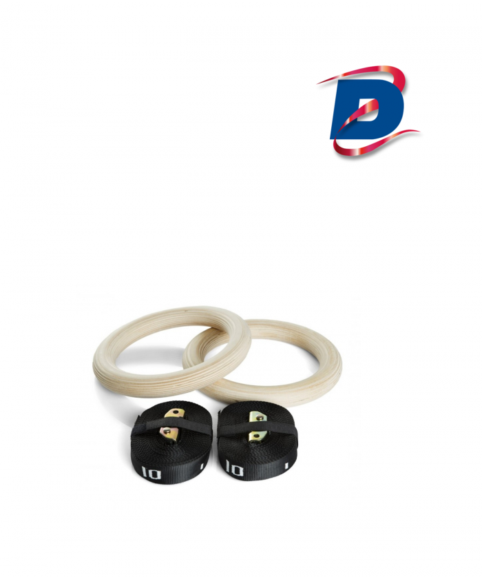 ANNEAU GYMNASTIQUE BOIS PREMIUM