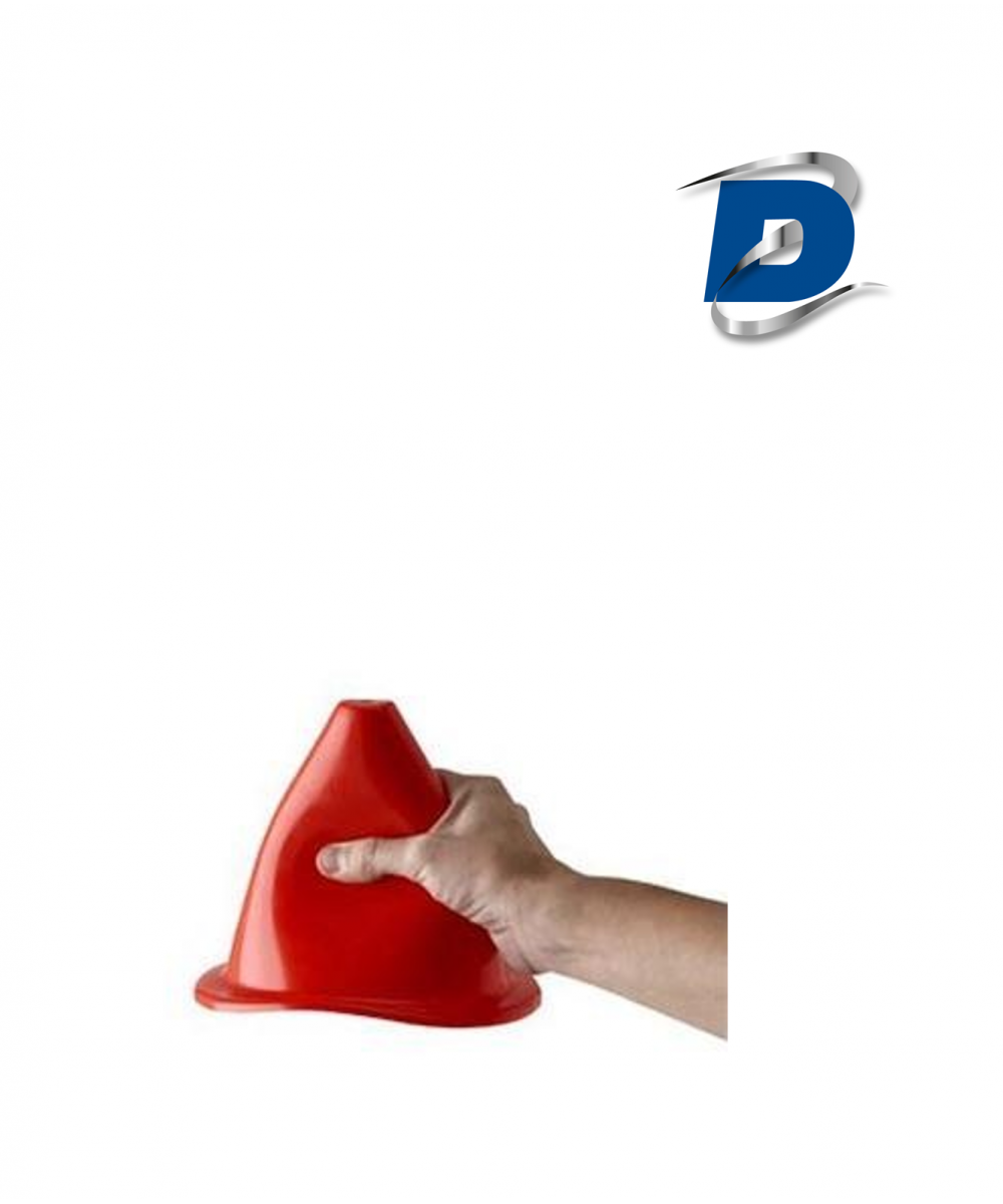 CONE SOUPLE PVC 20 CM BASE RONDE CONE SOUPLE PVC 20 CM BASE RONDE
