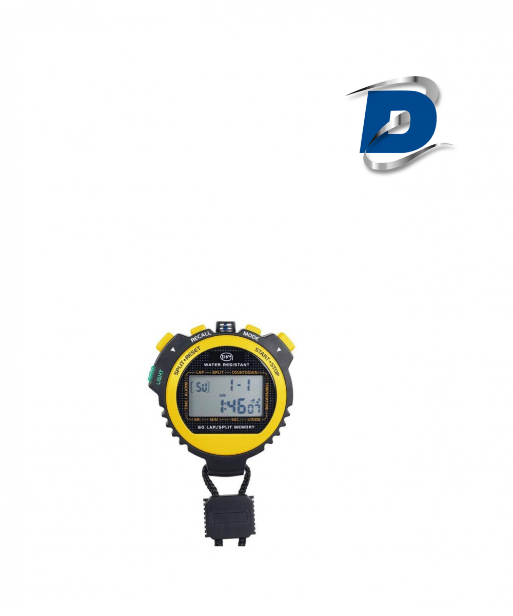 CHRONOMETRE 2 LIGNES ANTI-CHOC - THERMOMETRE CHRONOMETRE 2 LIGNES ANTI-CHOC - THERMOMETRE
