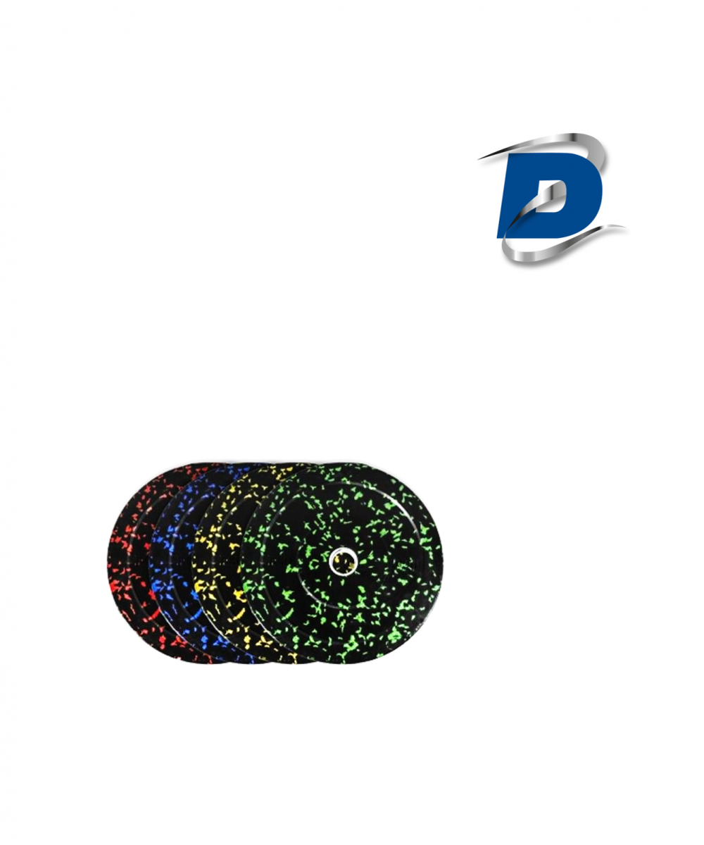 DISQUE MUSCULATION BUMPER HI-TEMP ULTRA SILENCIEUX