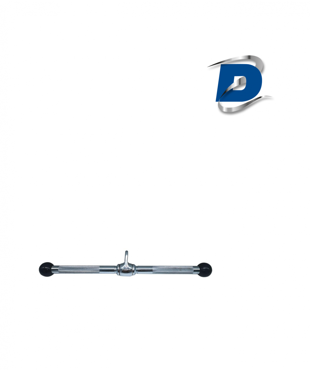 BARRE DROITE ROTATIVE SANS GRIP CAOUTCHOUC