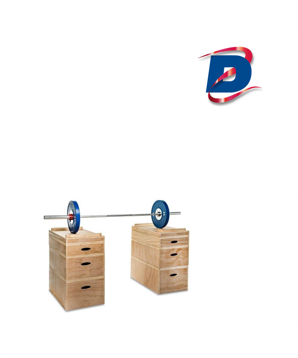 JERK BLOCKS POUR HALTEROPHILIE JERK BLOCKS POUR HALTEROPHILIE