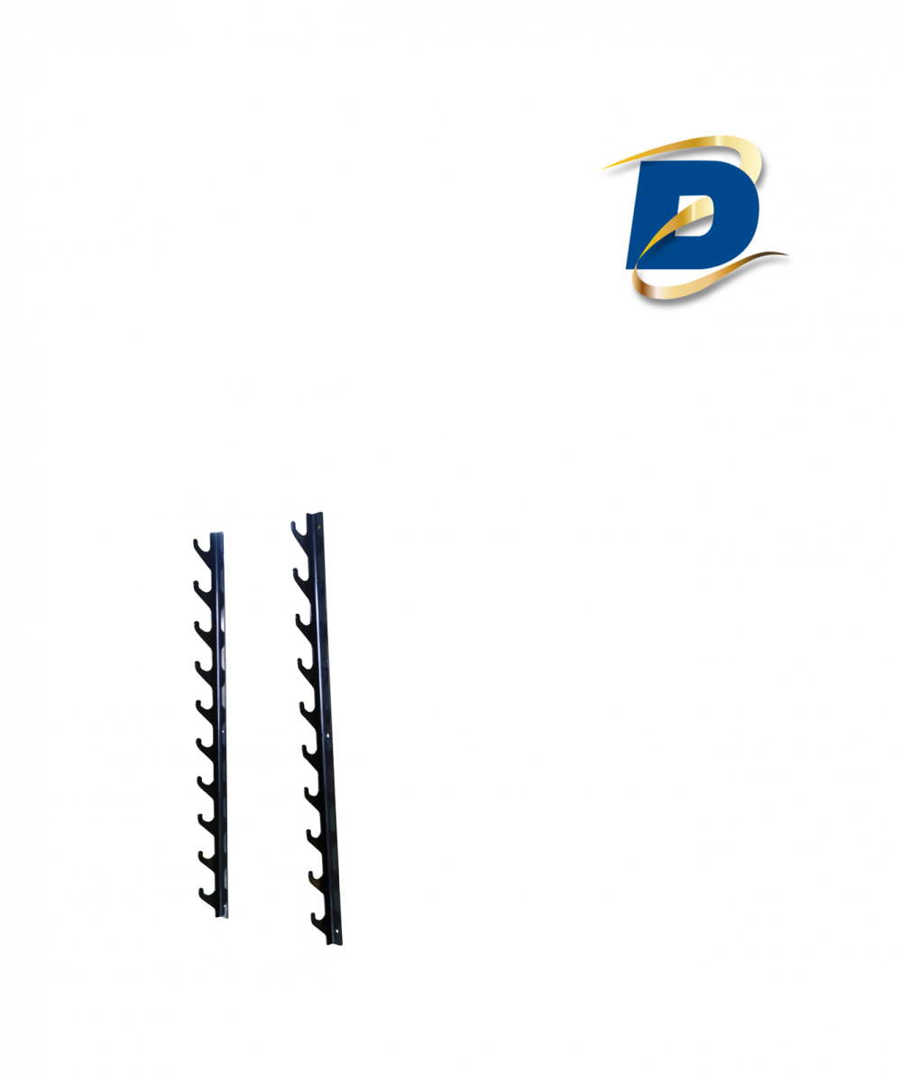 support mural pour barres haltérophilie