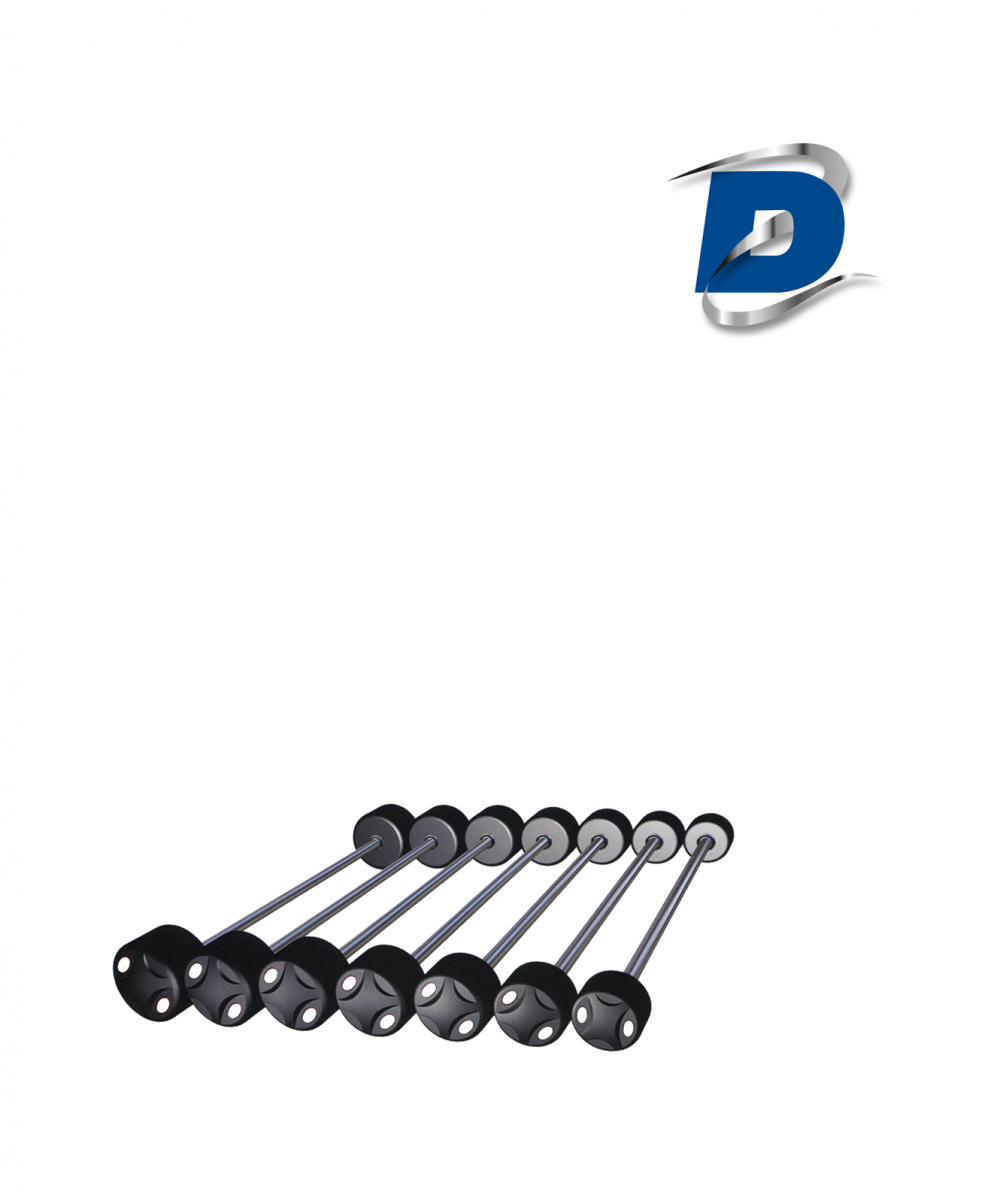 barre monobloc coutchouc DISPORTEX barre monobloc coutchouc DISPORTEX