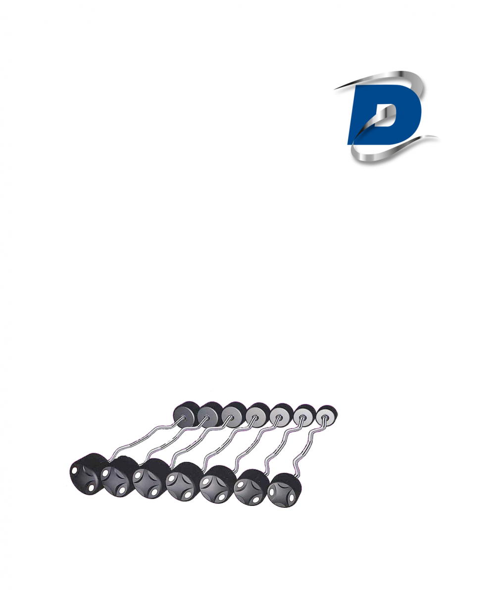 BARRE CURL MONOBLOC DISPORTEX