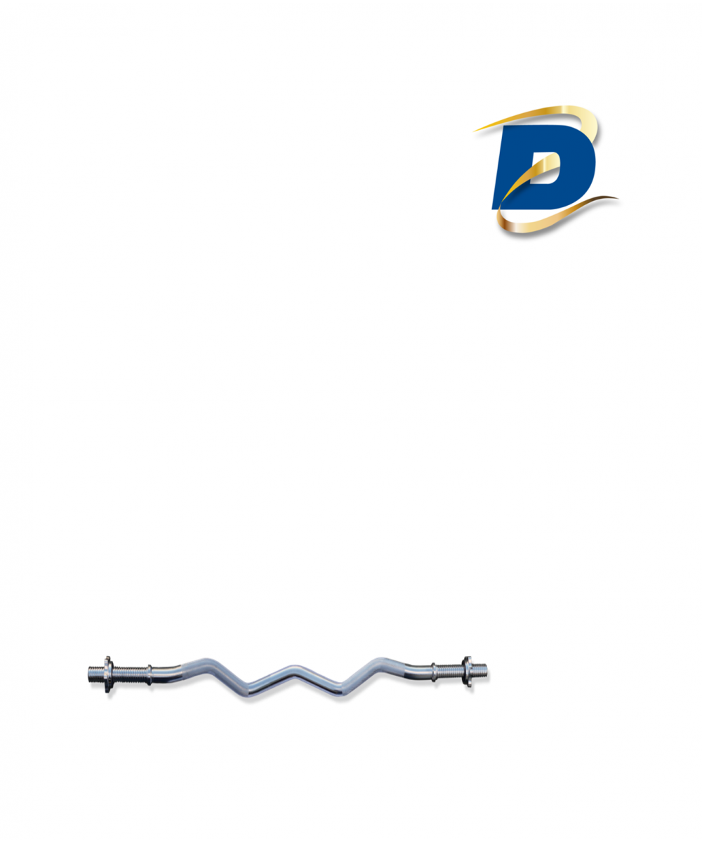 BARRE CURL CHROMEE DIAMETRE 28 MM BARRE CURL CHROMEE DIAMETRE 28 MM