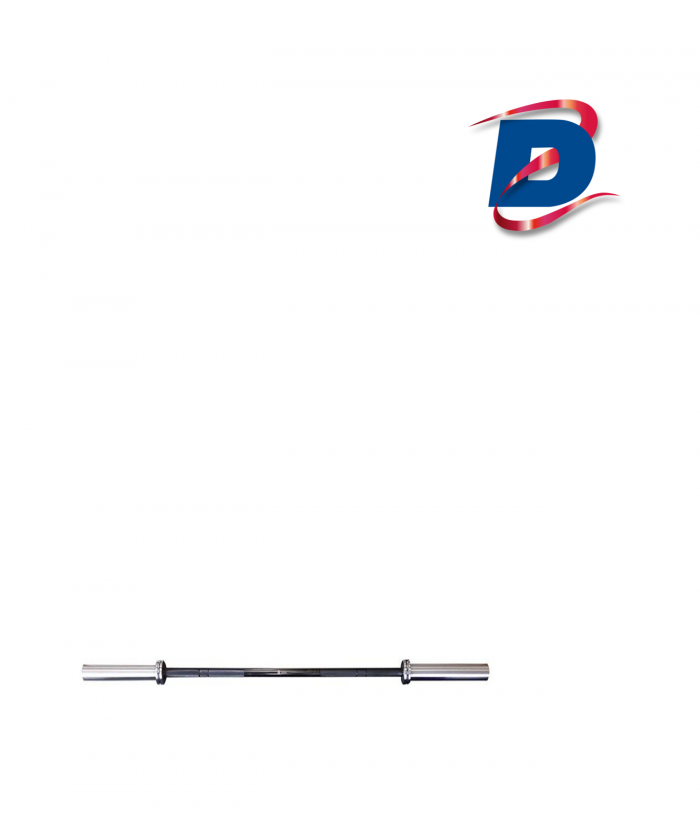 BARRE DE COMPETITION OLYMPIQUE DROITE V2 HOMME 2M20 - CHARGE MAX 900KG