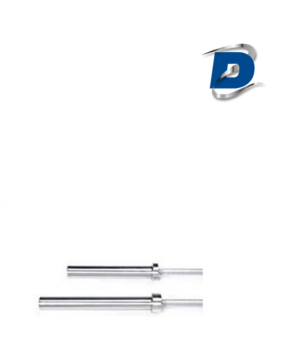 BARRE CROSS TRAINING 2M20 CHROME DIAM 50MM