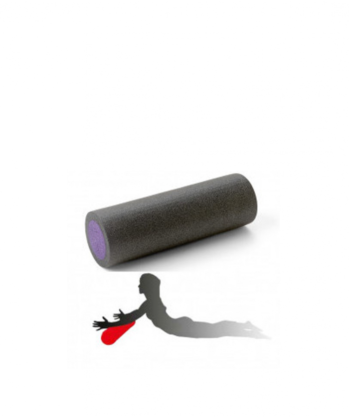 ROULEAU DE MASSAGE 90CM NOIR