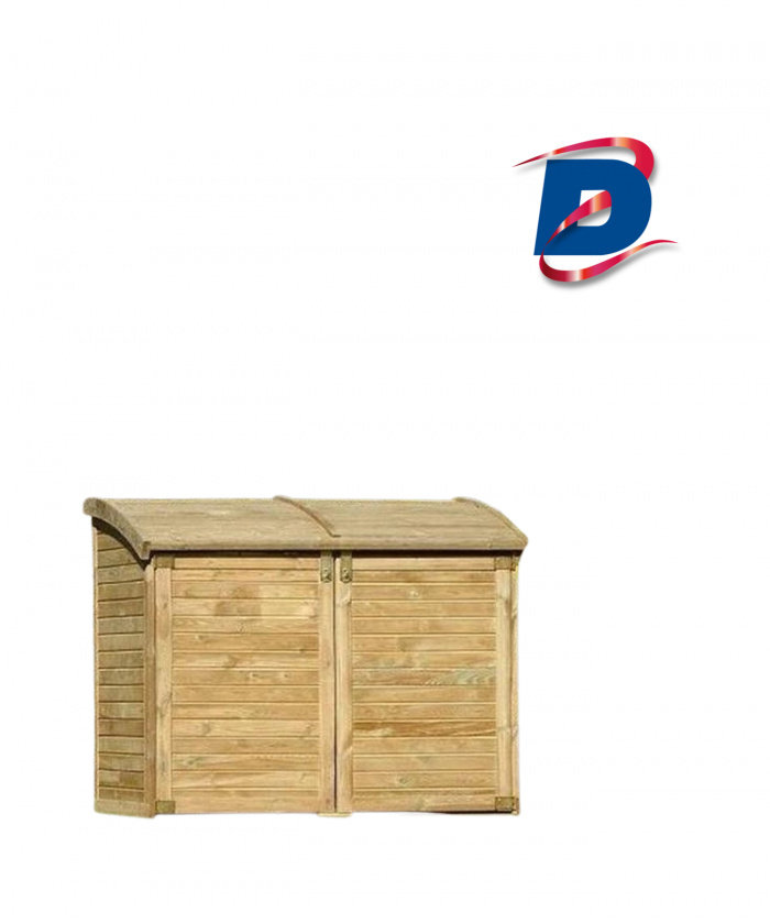 COFFRE DE RANGEMENT EN BOIS POUR L'EXTERIEUR