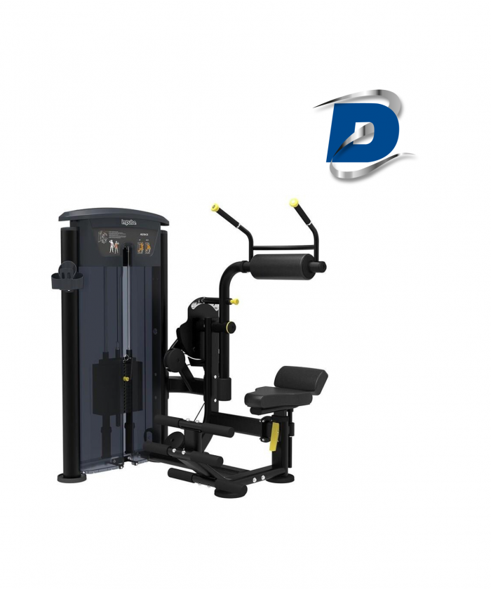 ABDOMINAL- BACK EXTENSION - DISPORTEX  PRO CHARGE 134 KILOS
