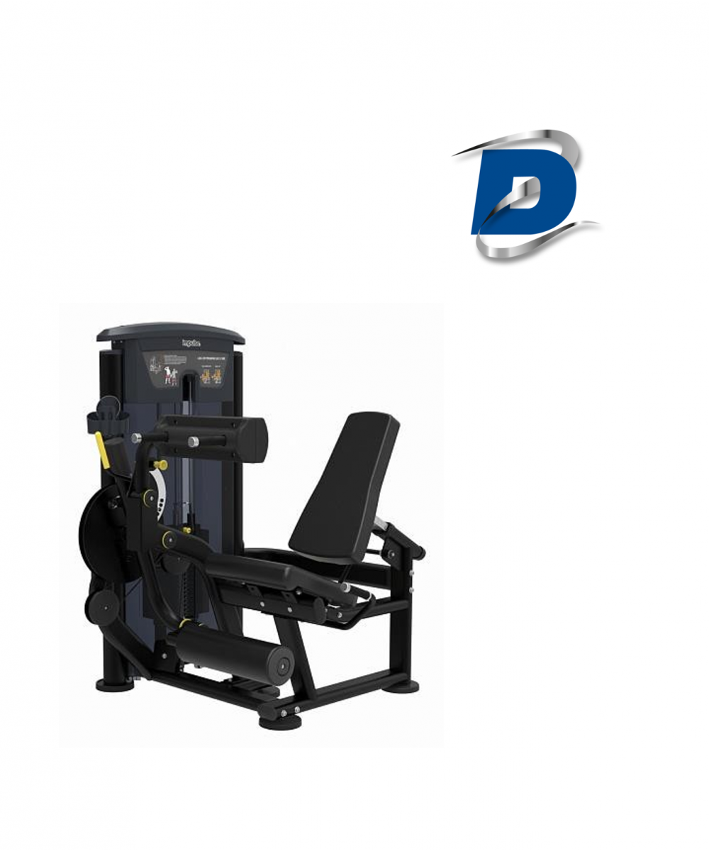 LEG CURL -  LEG EXTENSION - DISPORTEX PRO CHARGE 134 KILOS