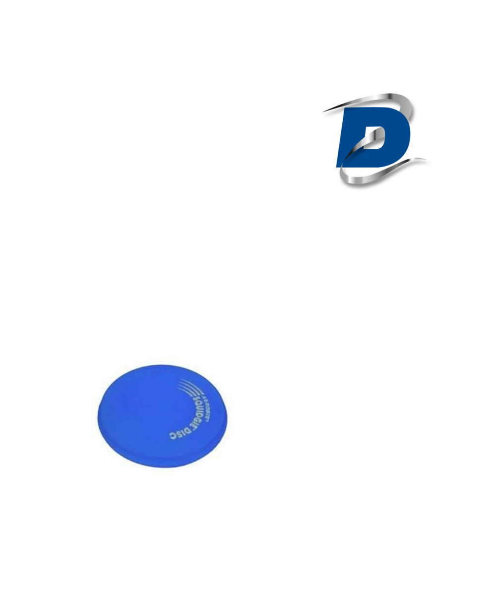 DISQUE VOLANT FLEXIBLE EN CAOUTCHOUC 22 CM/70 GRS