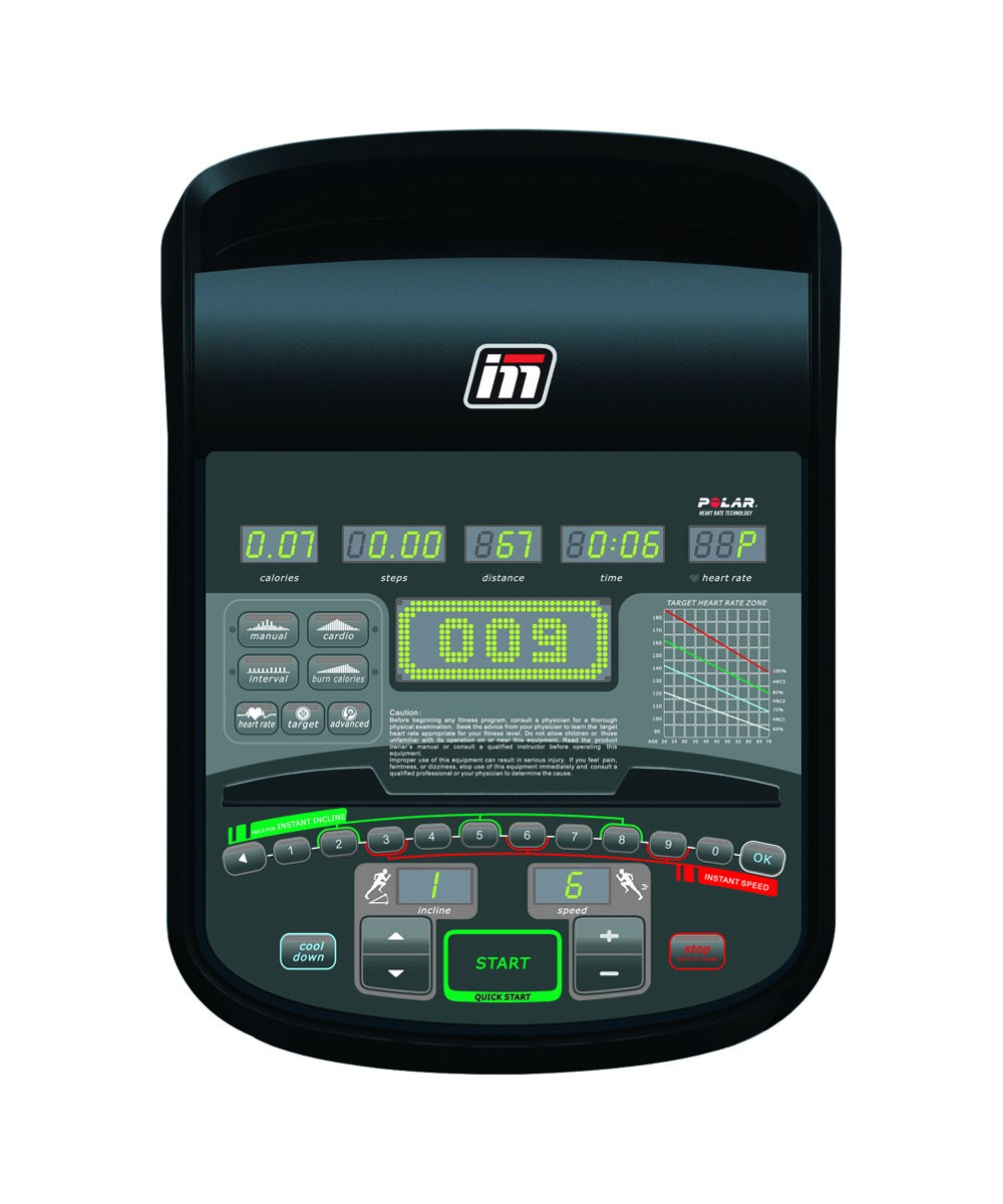 CONSOLE TAPIS COURSE PROFESSIONNEL RT 700 IMPULSE