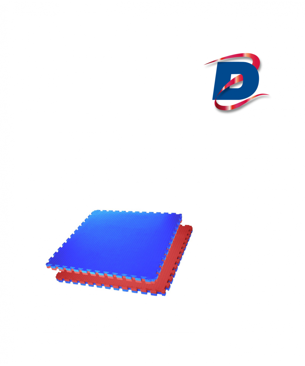 TAPIS PUZZLE EVA 100x100x4 CM ROUGE-BLEU TAPIS PUZZLE EVA 100x100x4 CM ROUGE-BLEU