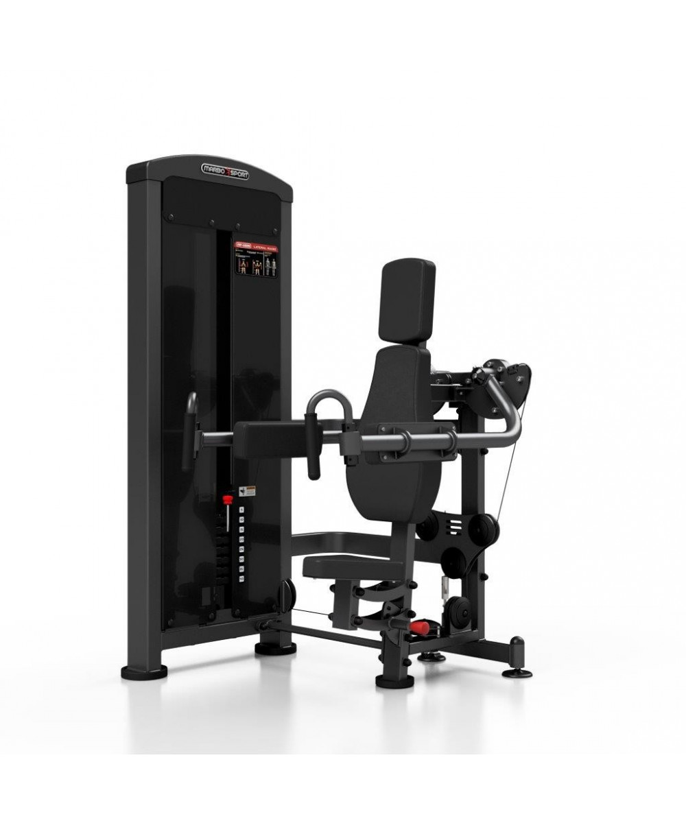 LATERAL RAISE A  CHARGE GUIDEE 