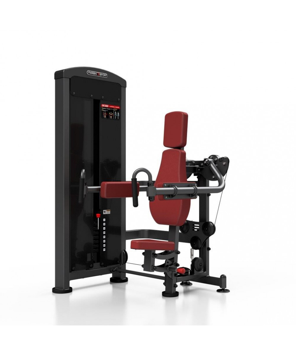 LATERAL RAISE A  CHARGE GUIDEE 