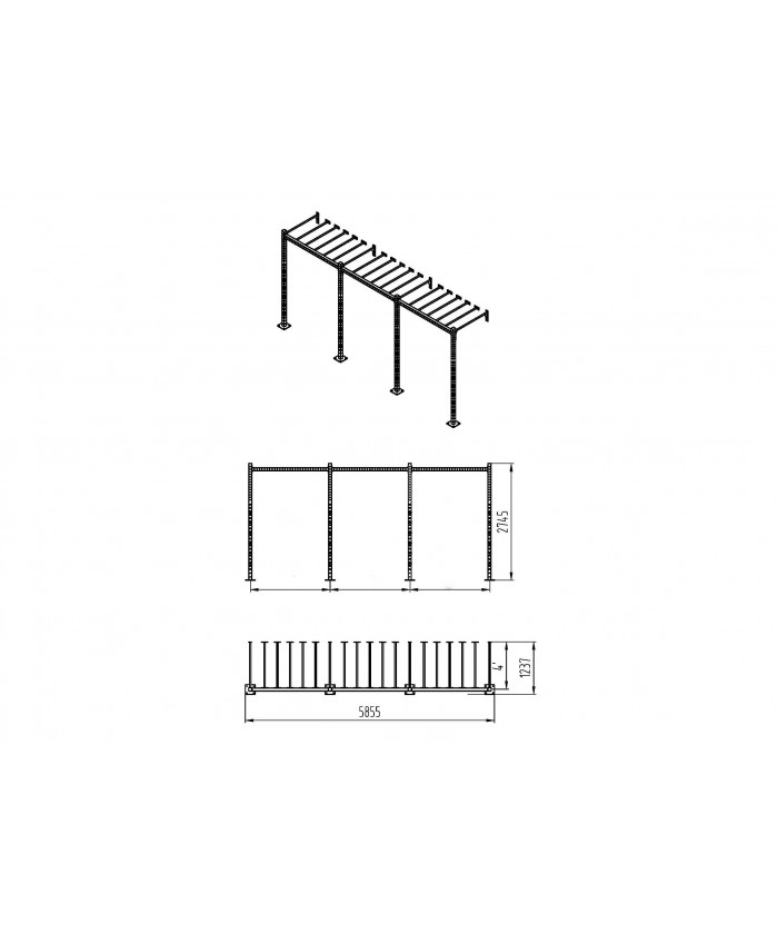 FUNCTIONAL CROSS CAGE KIT 8 DISPORTEX PRO
