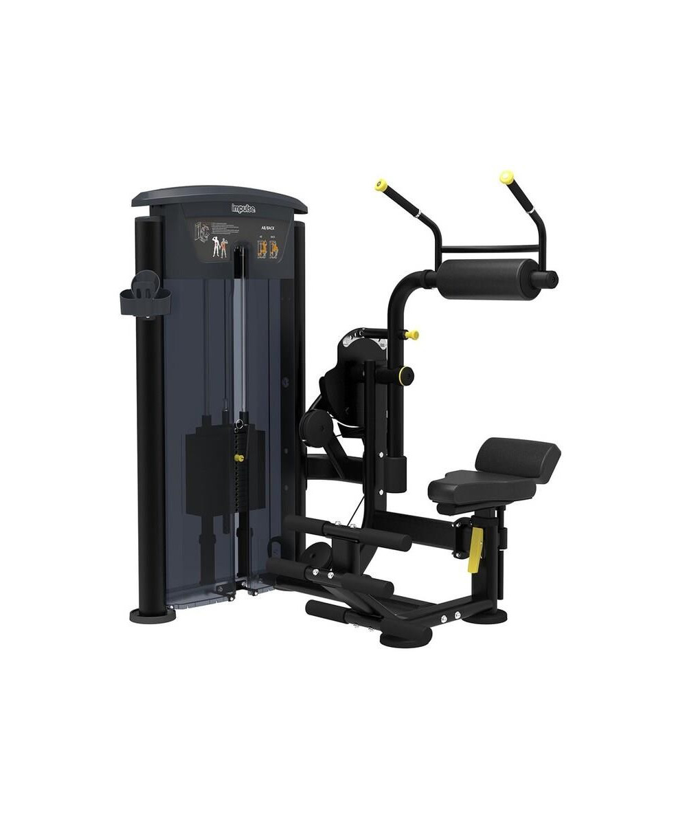 ABDOMINAL- BACK EXTENSION - DISPORTEX  PRO CHARGE 134 KILOS