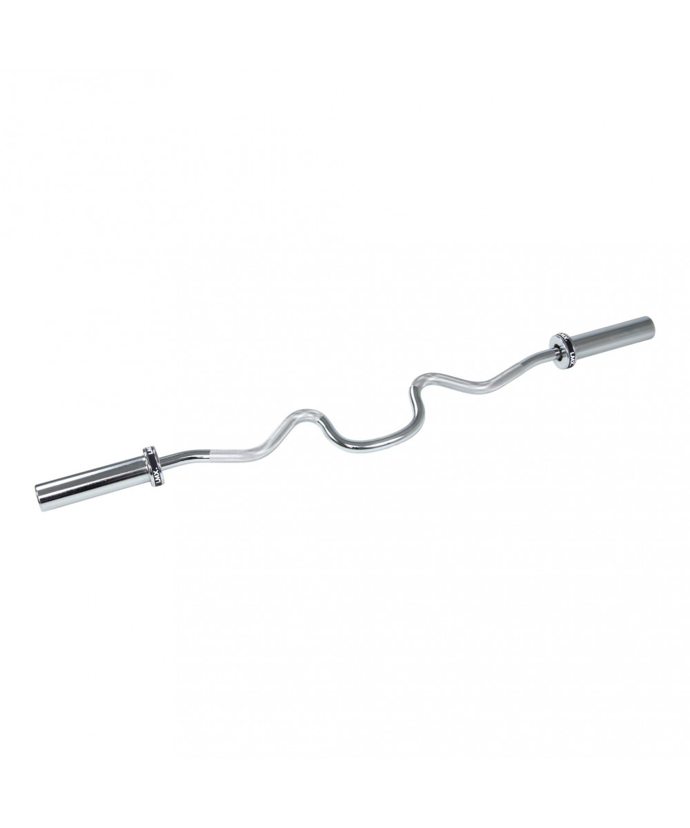 BARRE  OLYMPIQUE CURL-V CHROMEE LIFEMAXX