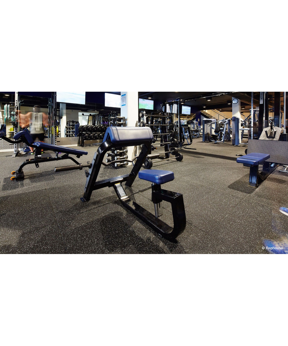 SOL SPORTIF EN DALLE CAOUTCHOUC  NEOFLEX JAZZ 500 30mm