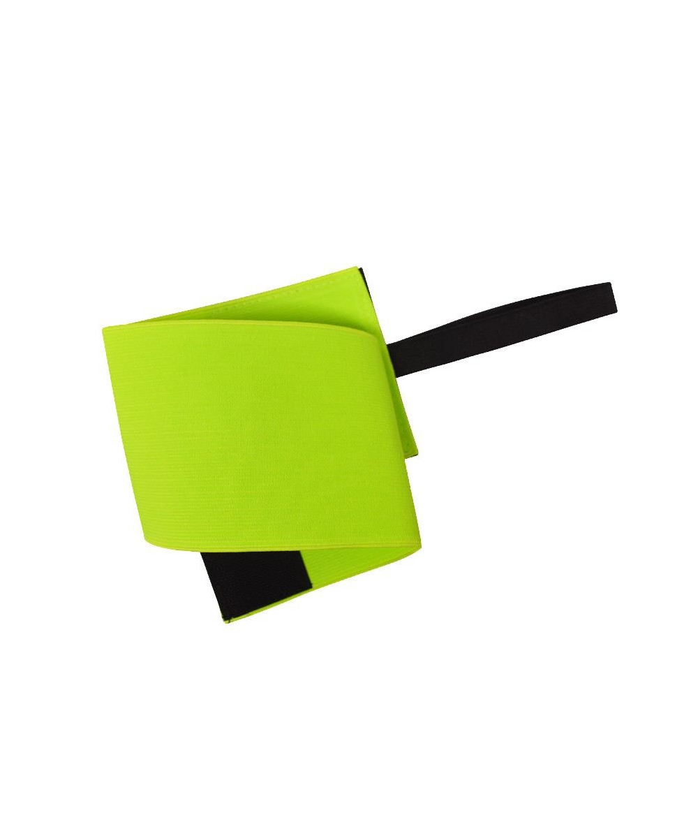 BRASSARD FLUORESCENT ELASTIQUE ET VELCRO JAUNE BRASSARD FLUORESCENT ELASTIQUE ET VELCRO JAUNE