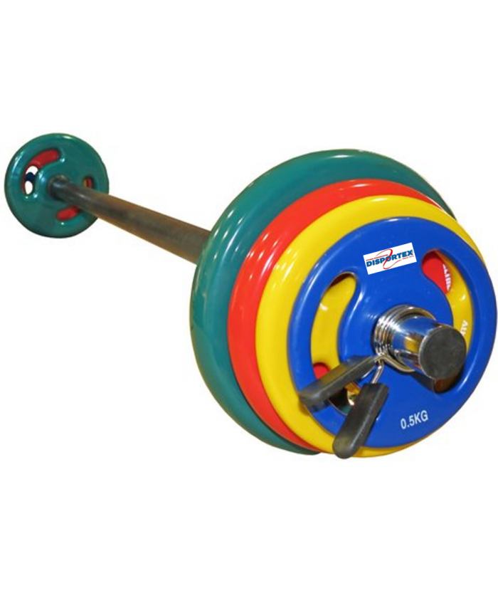 BARRE DE PUMP CHARGEE 17 KG