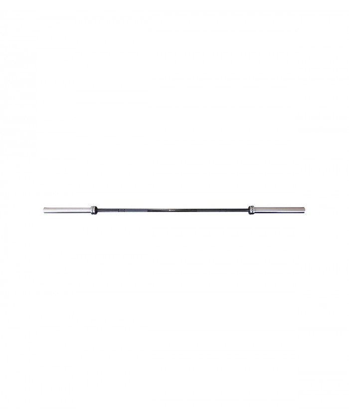 BARRE DE COMPETITION OLYMPIQUE DROITE V2 HOMME 2M20 - CHARGE MAX 900KG