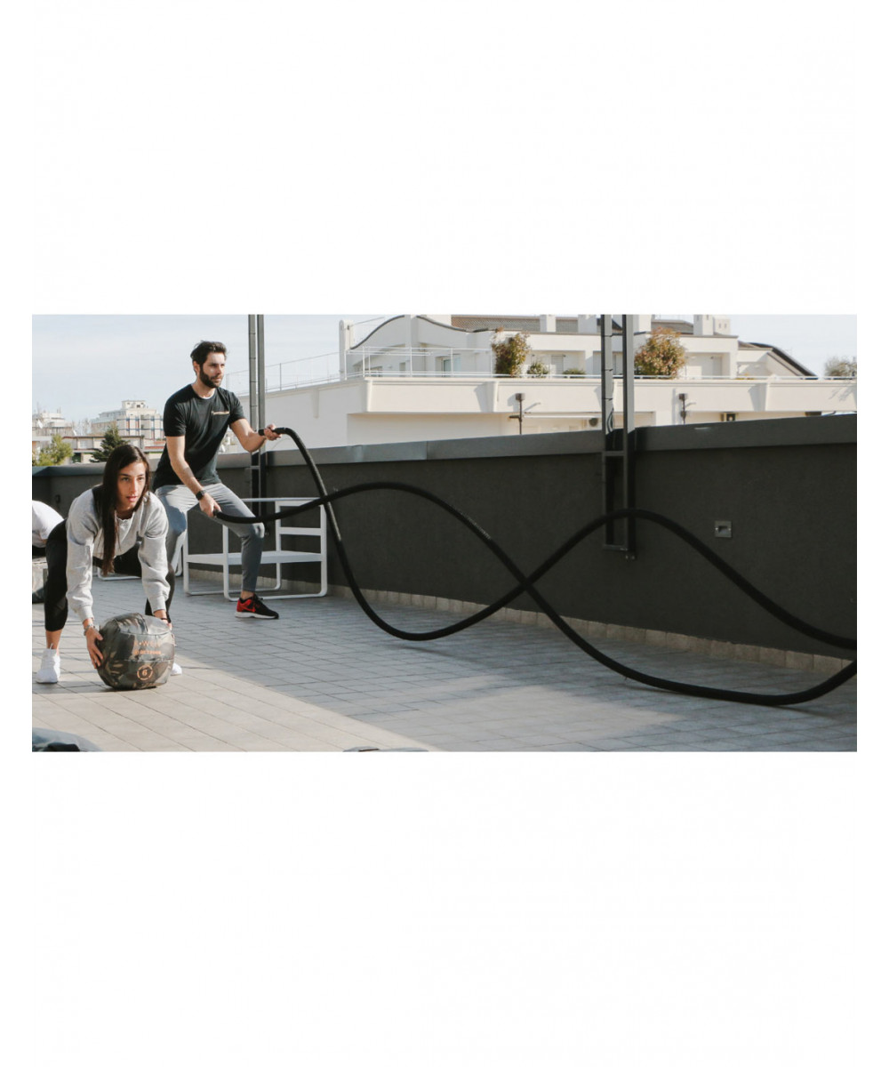 BATTLE ROPE + GUARDROPE 10 M GAMME OUTDOOR