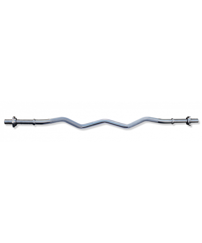 BARRE CURL CHROMEE DIAMETRE 28 MM