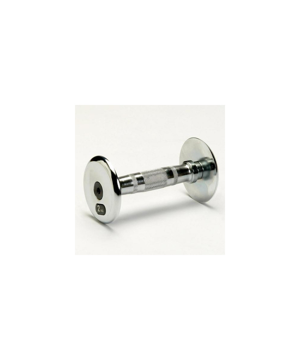 HALTERE BLOQUÉ CAOUTCHOUC 2 A 45KG