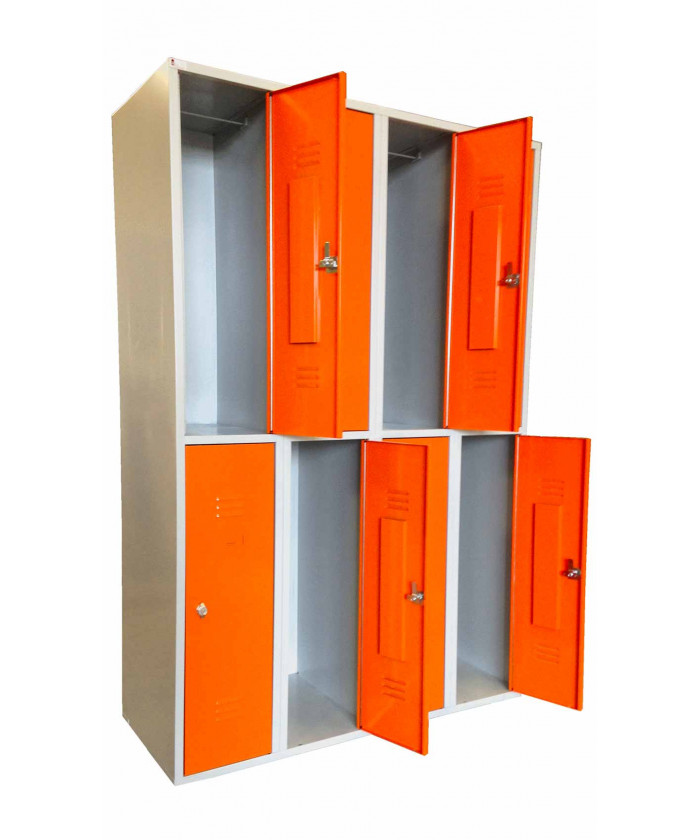 VESTIAIRE MULTICASIER  -2 CASIERS 30 CM PAR COLONNES