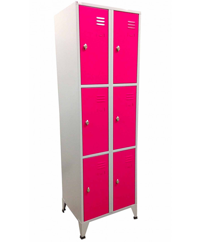 VESTIAIRE MULTICASIER  -3 CASIERS 30 CM PAR COLONNES