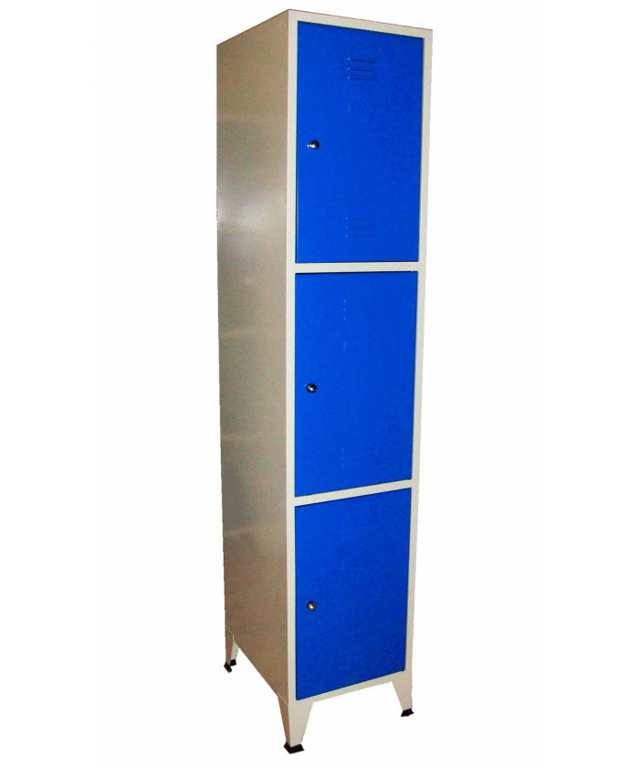 VESTIAIRE MULTICASIER  -3 CASIERS 30 CM PAR COLONNES