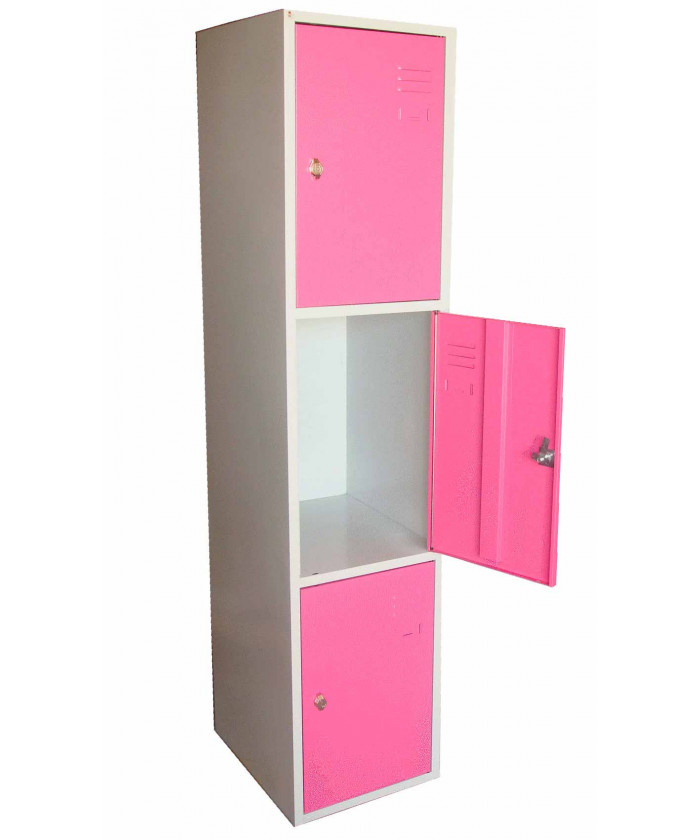 VESTIAIRE MULTICASIER  -3 CASIERS 30 CM PAR COLONNES
