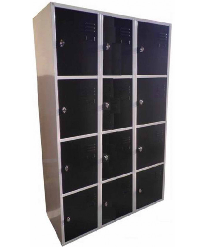 VESTIAIRE MULTICASIER -4 CASIERS 30 CM PAR COLONNES