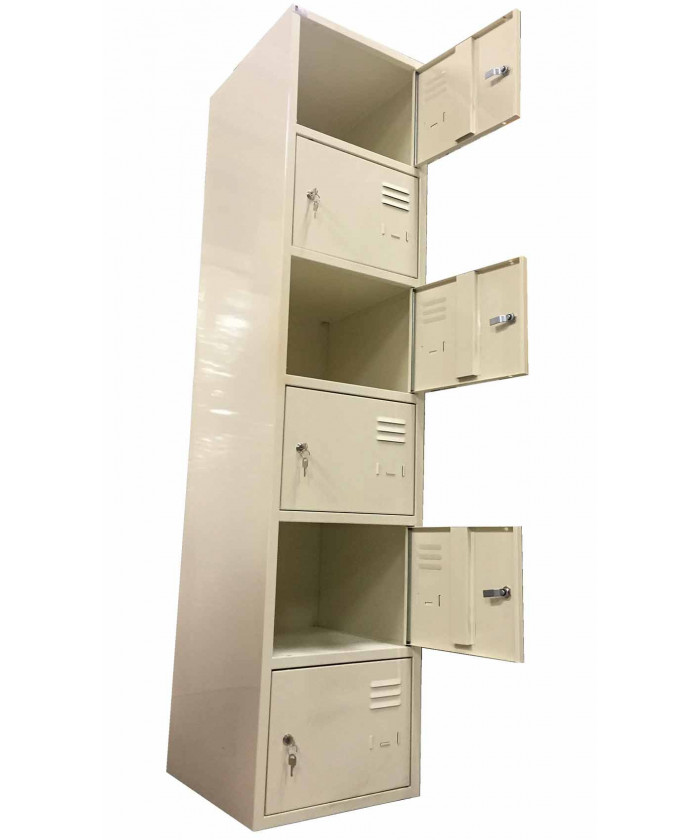 VESTIAIRE MULTICASIER -4 CASIERS 30 CM PAR COLONNES