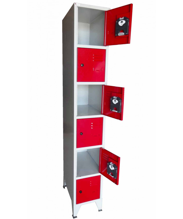 VESTIAIRE MULTICASIER -4 CASIERS 30 CM PAR COLONNES